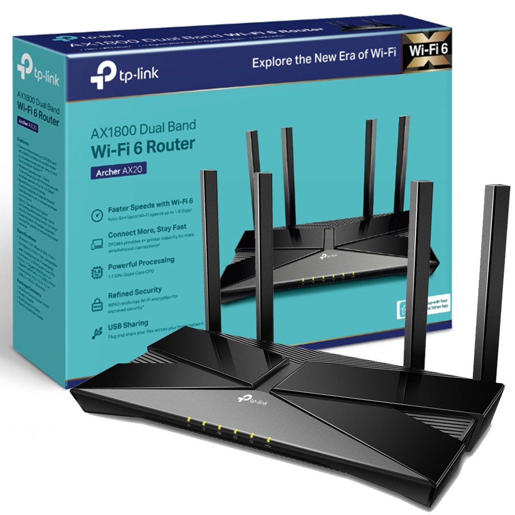TP-Link Wi-Fi 6 Router